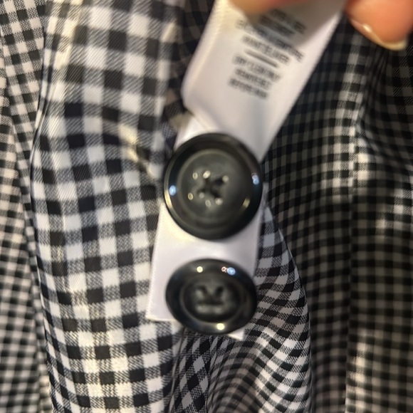 NWT CHIC BY JACOB WOMENS TRENCH COAT SIZE P/S BLACK - Picture 4 of 11